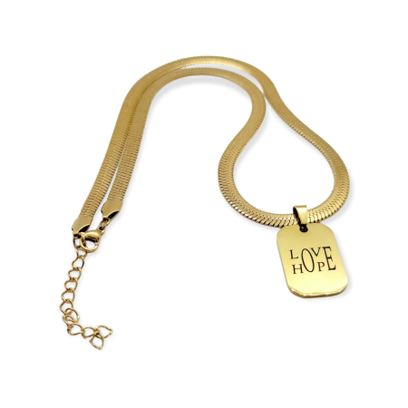 PENDANT STEEL LOVE HOPE (1)